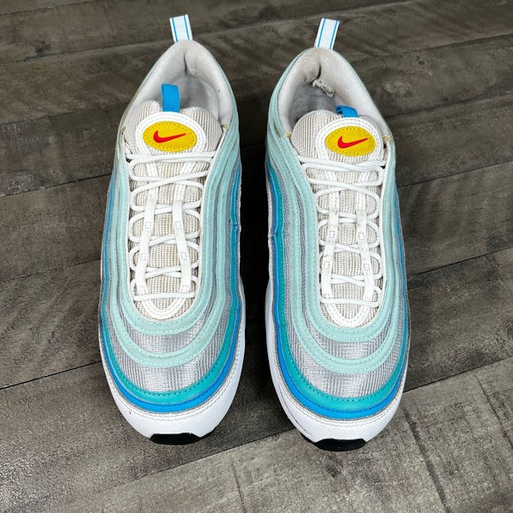 Nike Air Max 97 Spring Floral Sneakers Sz 10 - Picture 3 of 5